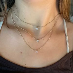 FREE PEOPLE gold overlapping chains